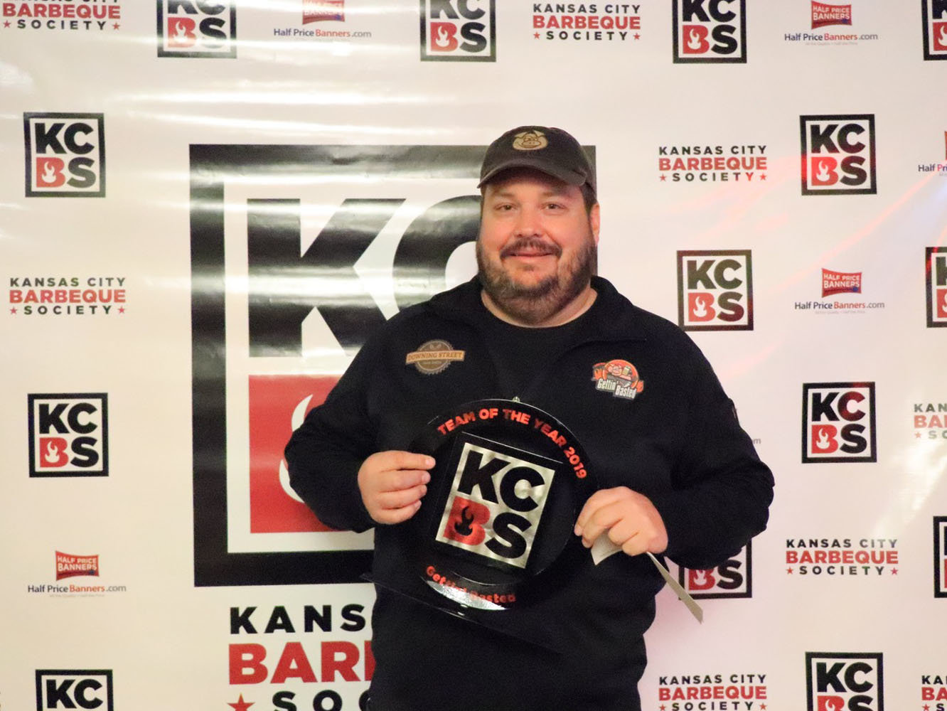 BEST BBQ
Pitmaster Brad Leighninger of the Gettin’ Basted competitive barbecue team holds the fourth-place award for the 2019 Team of the Year from the Kansas City Barbecue Society. Leighninger also took home top honors in four barbecue meat categories. Organizers say over 2,600 pitmasters competed for the trophies and $27,000 in cash prizes.
